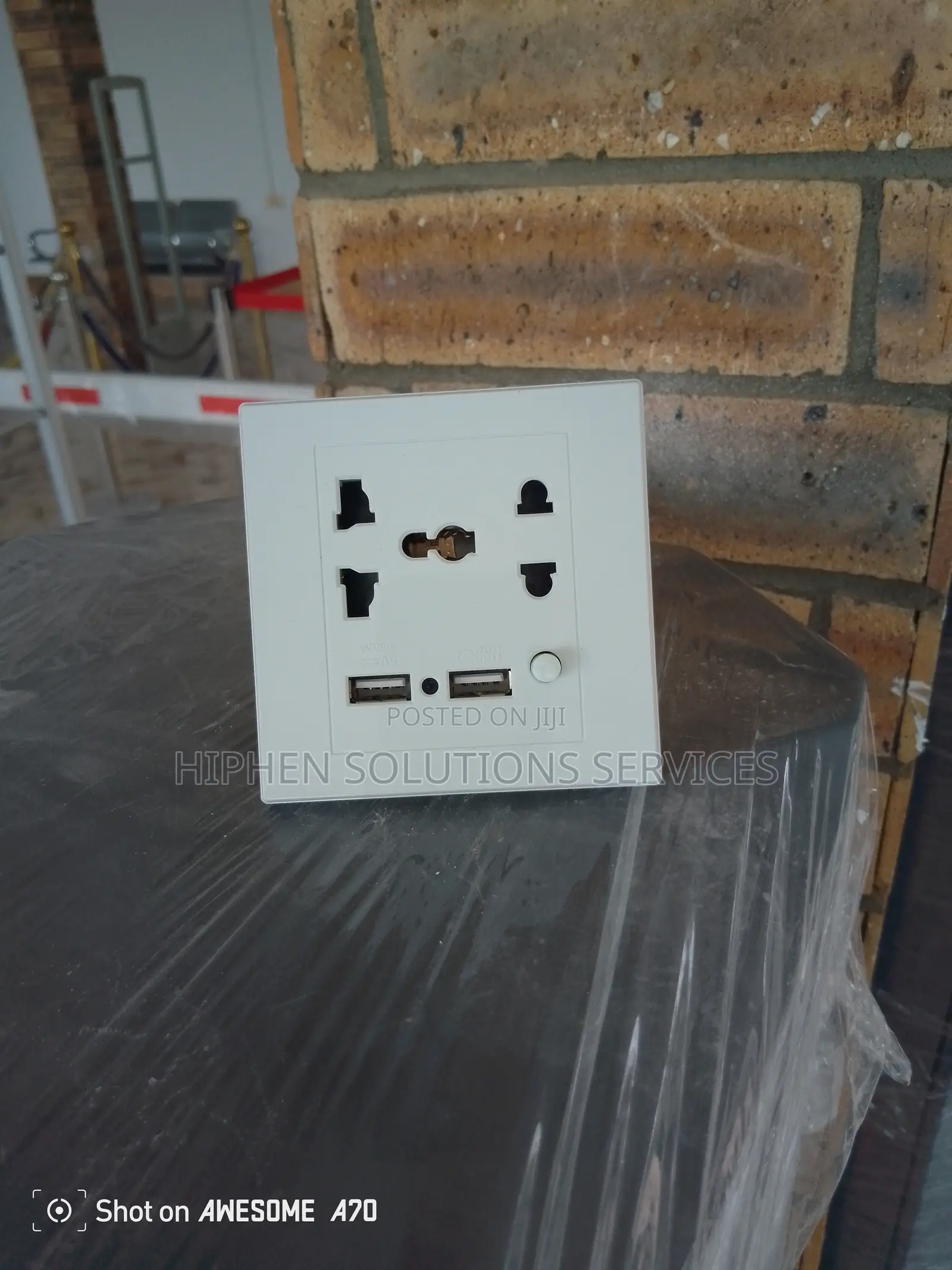 Wall Power Switch Spy Camera