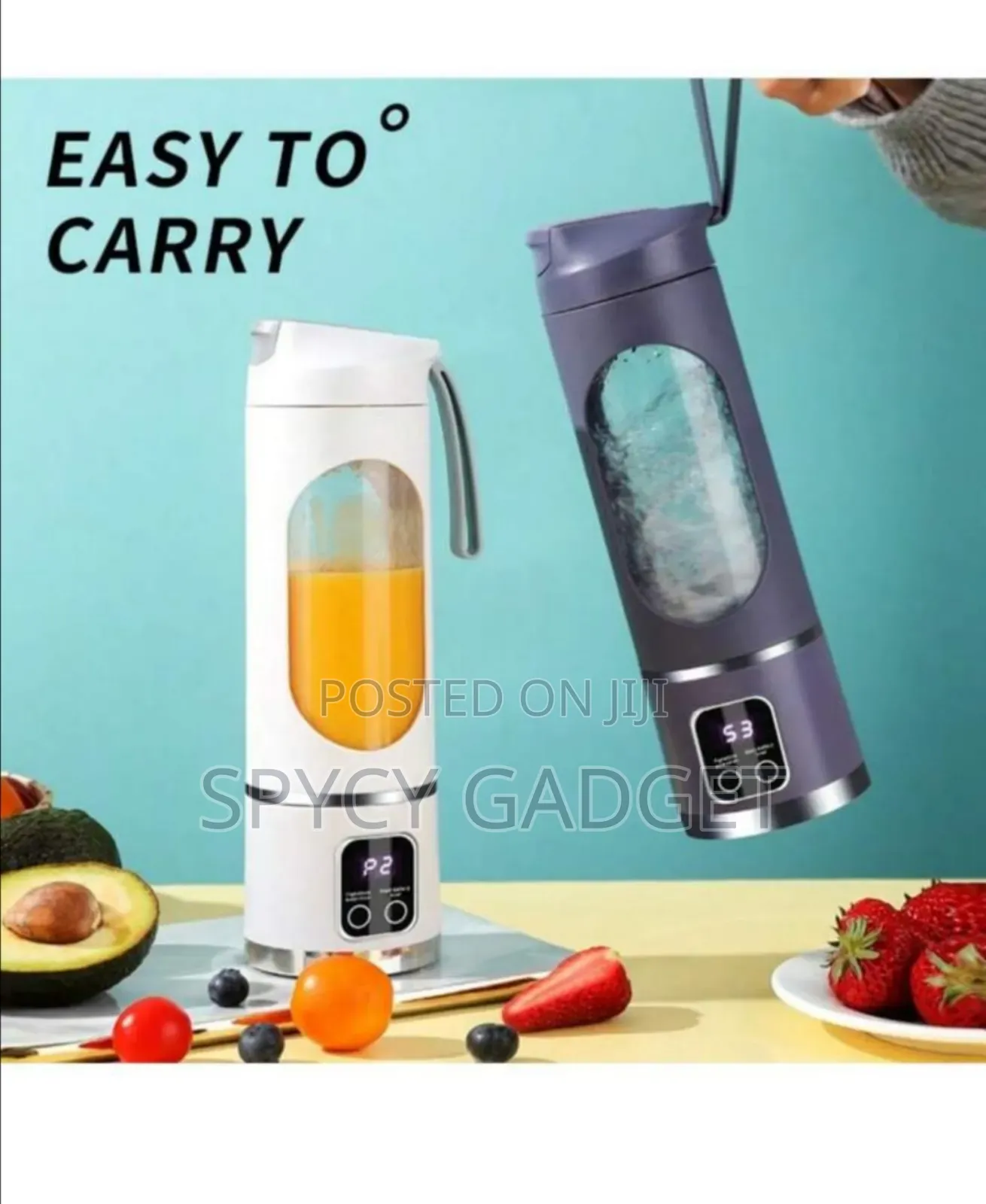 Rechargeable Portable Juicer Blender 450ml