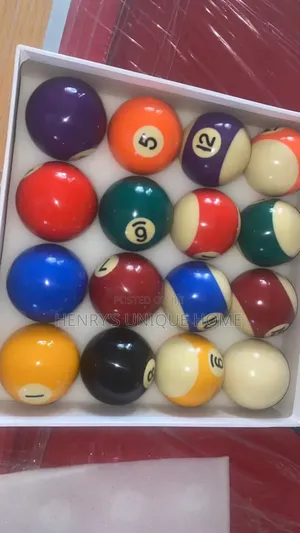 Snooker Ball Complete Set