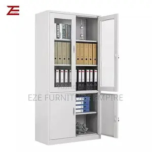 Bluestone Half Glass Bookshelf