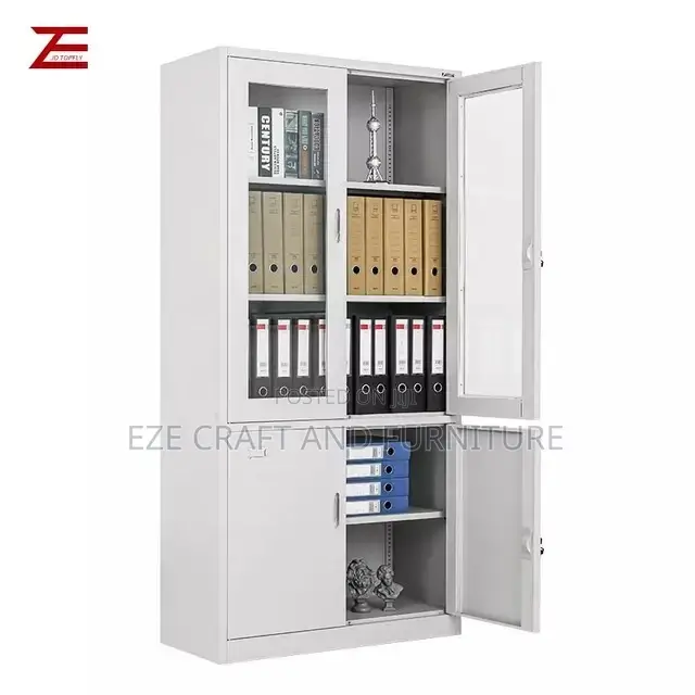 Bluestone Half Glass Bookshelf