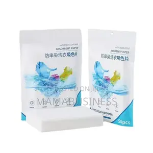 50 PCS Fabric Clothes Color Absorber