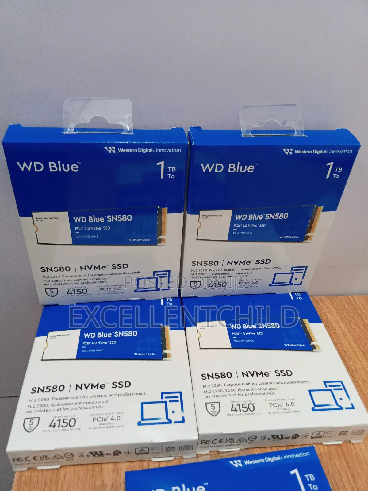For Internal Storage (1tb Wd Blue Sn580 Pcle 4.0 Ssd)