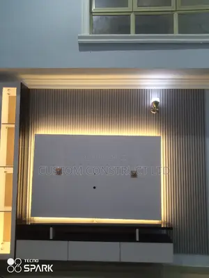 Tv Console With Lightening