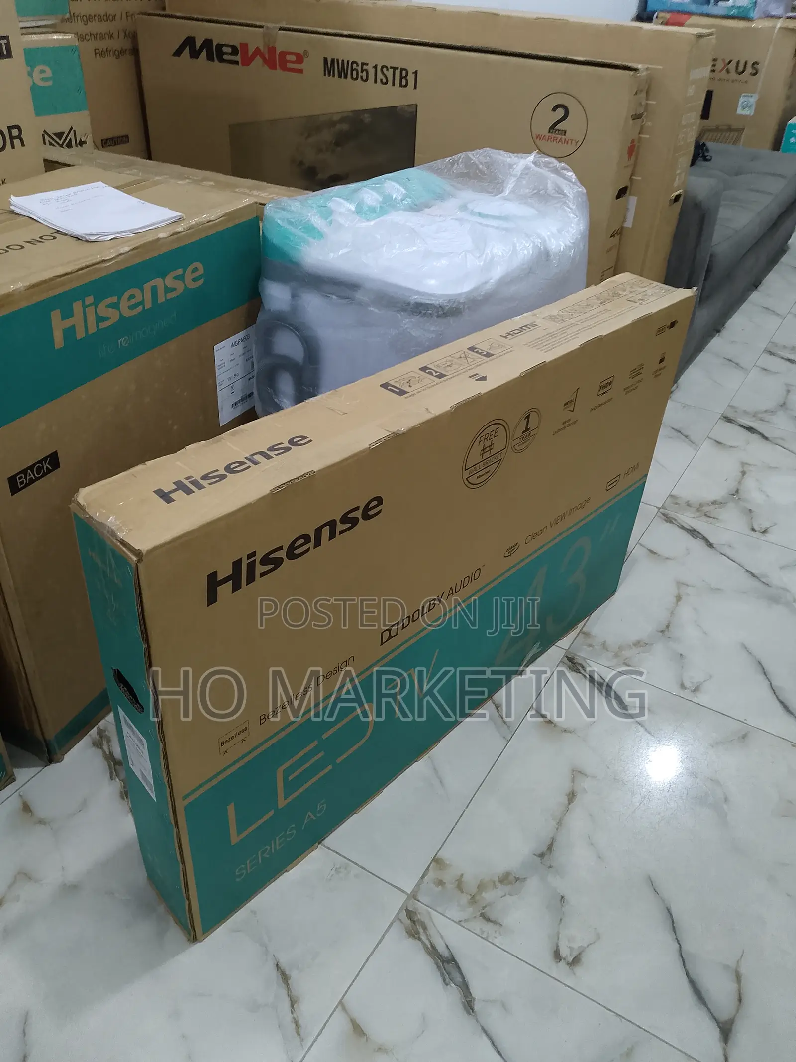 New Improved Hisense 43" LED TV