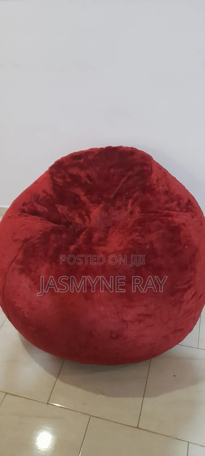 Wine 4ft Bean Bag Sofa