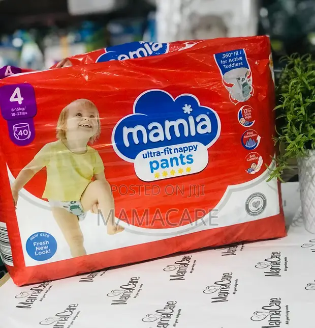 Mamia Nappy Pants Size Mamia Ultra- Fit Pants Size 12-17kg 36pcs