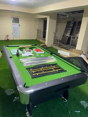 American Fitness Foreign 8ft Snooker With Double Accessories