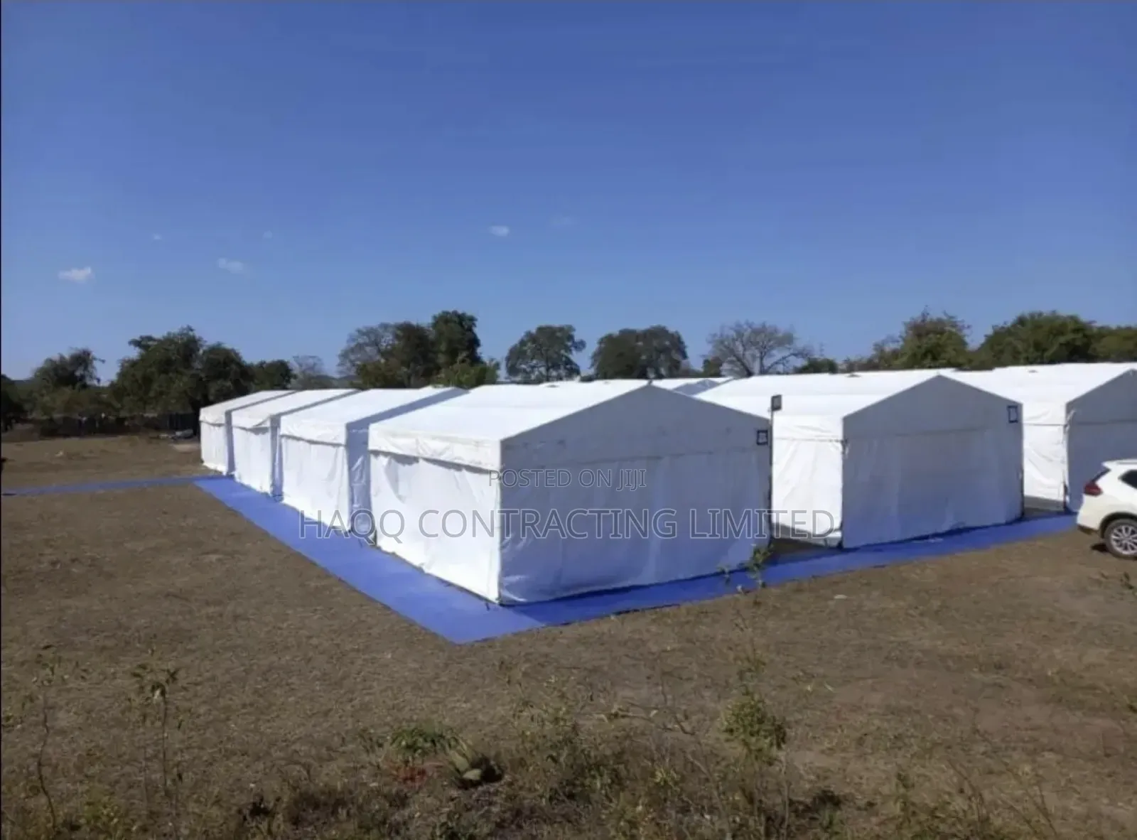 Marquee Tent Construction for Warehouse