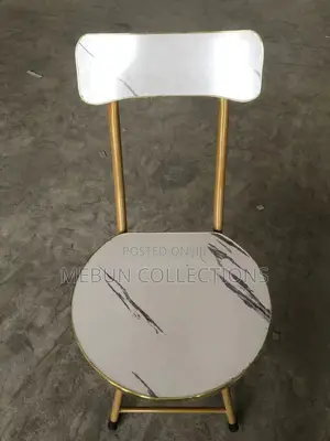 White Marble Foldable Table and Chairs