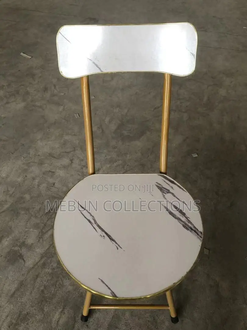 White Marble Foldable Table and Chairs