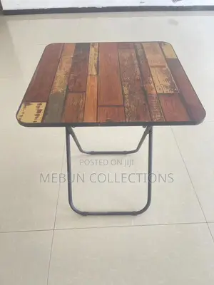 Wood Colour Foldable Table and Chairs