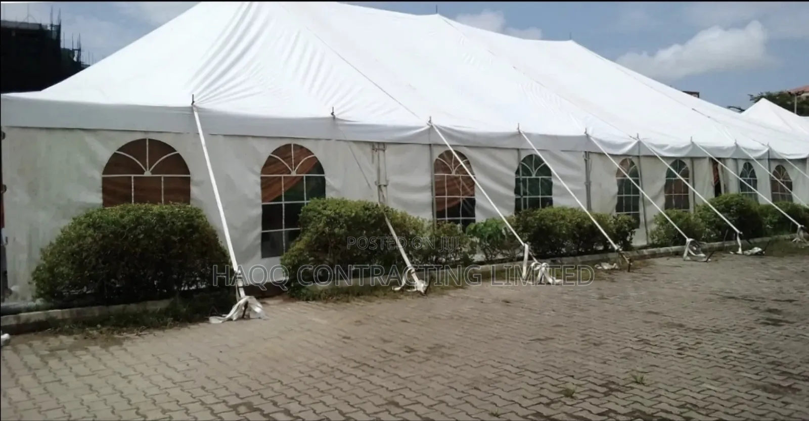 Event Centre Tent Construction