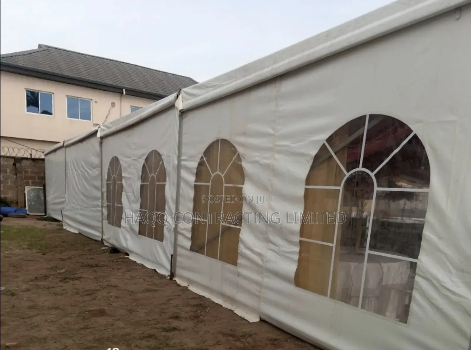 Event Centre Tent Construction