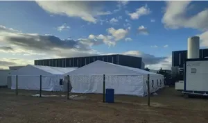 Warehouse Marquee Construction