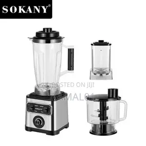 Sokany 3 in 1 Heavy Duty Blender 3liter