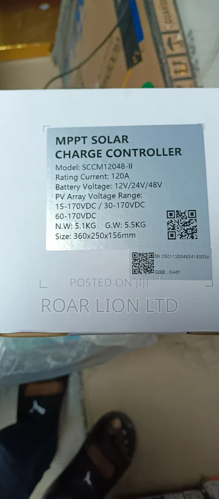 Felicity Charge Controller 120ah