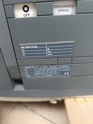 Sace E1N 16 ABB Breaker 1600a 4pole