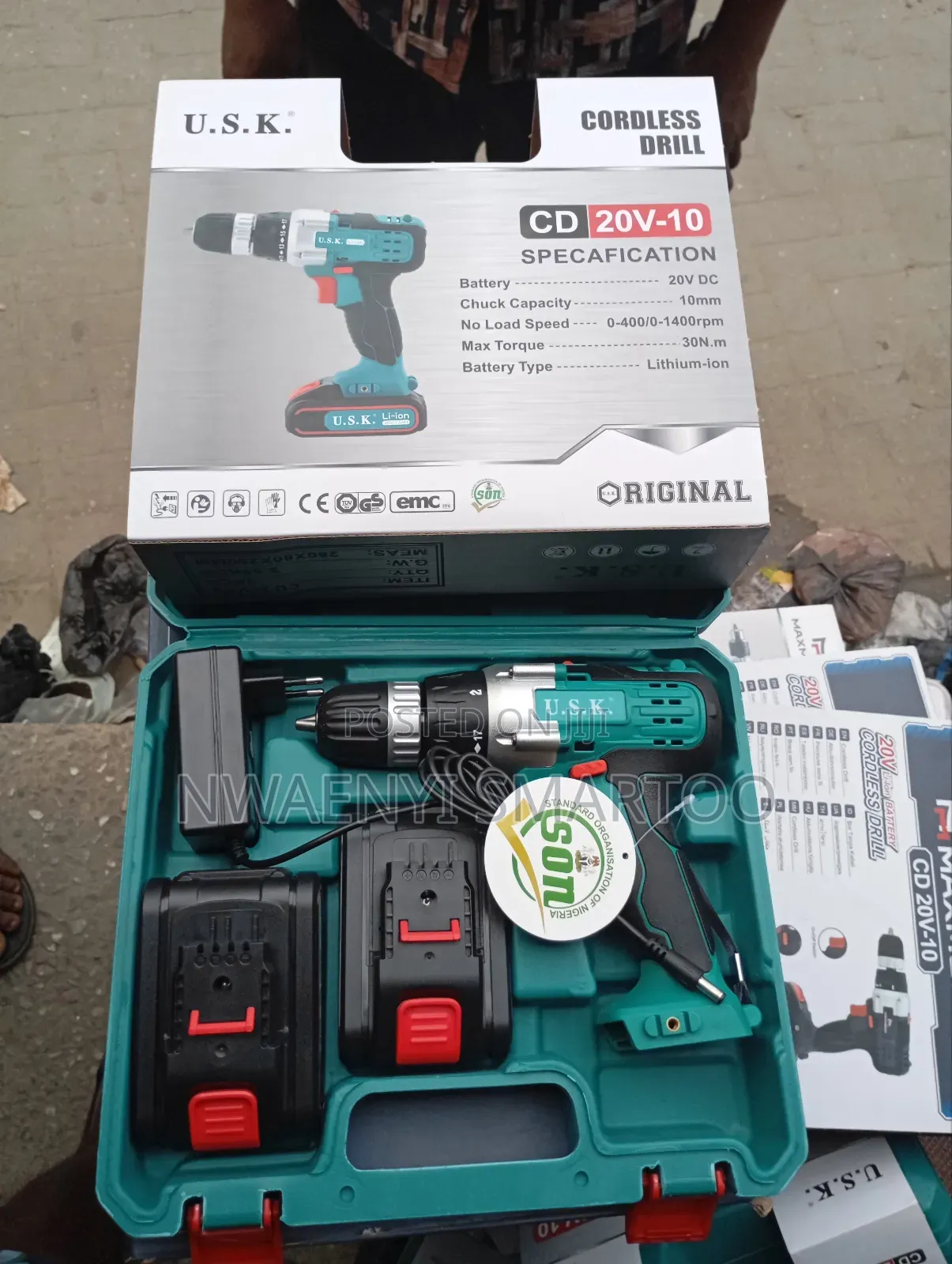 Cordless Drilling Machine Usk