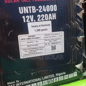Lnicron Tubular Battery 220AH 12V