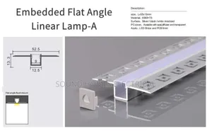 Aluminium Profiles Fitting for Pop Ceilings