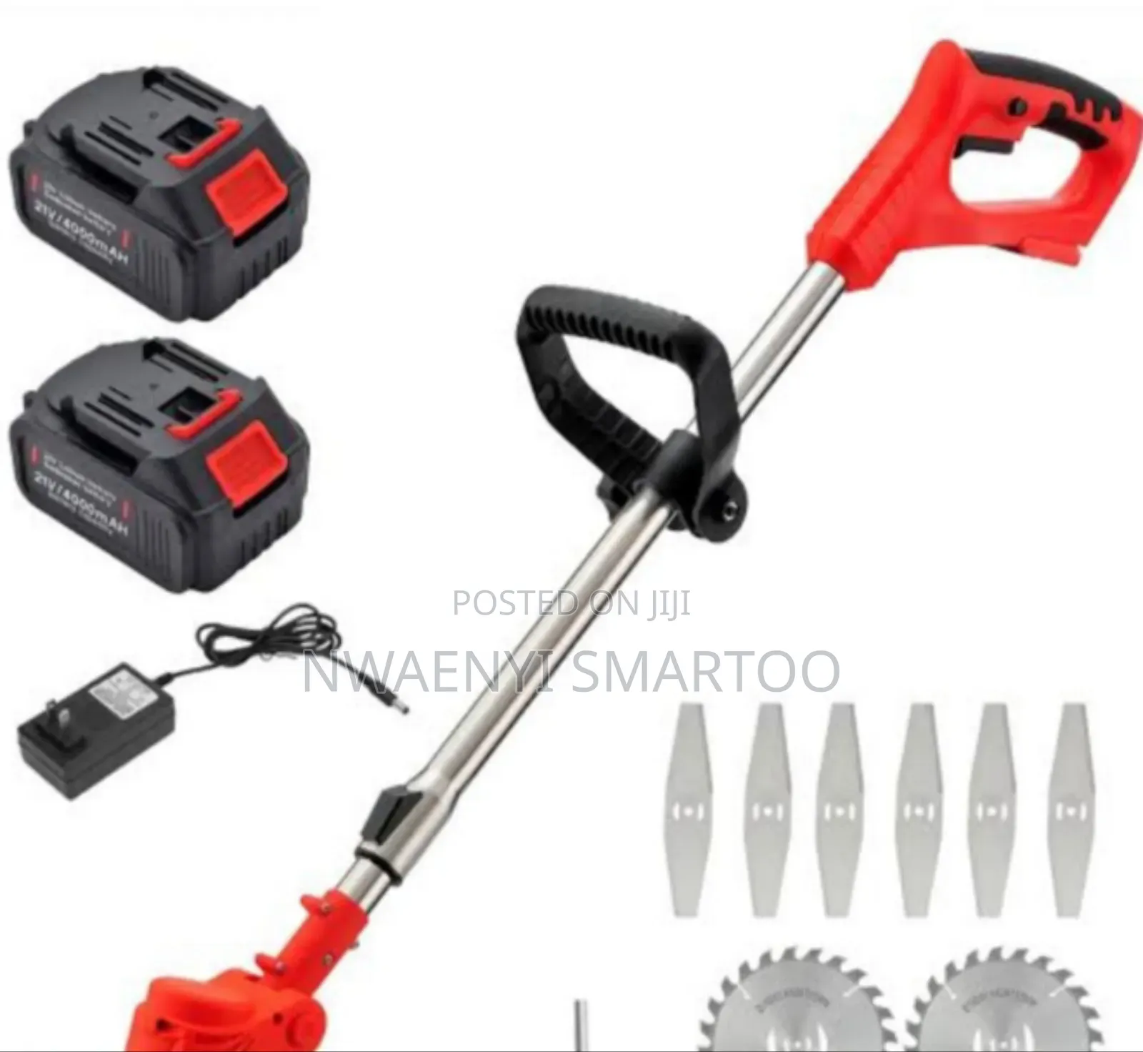 Double Battery Brush Cutter Machine