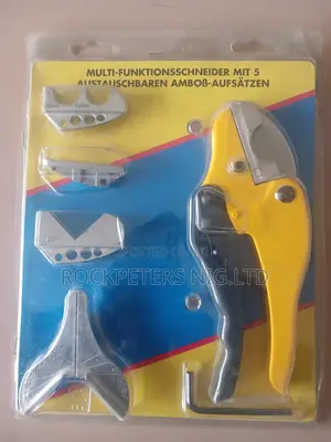 Multi-Function Cutter With 5 Interchangeable Ambobic Attachm