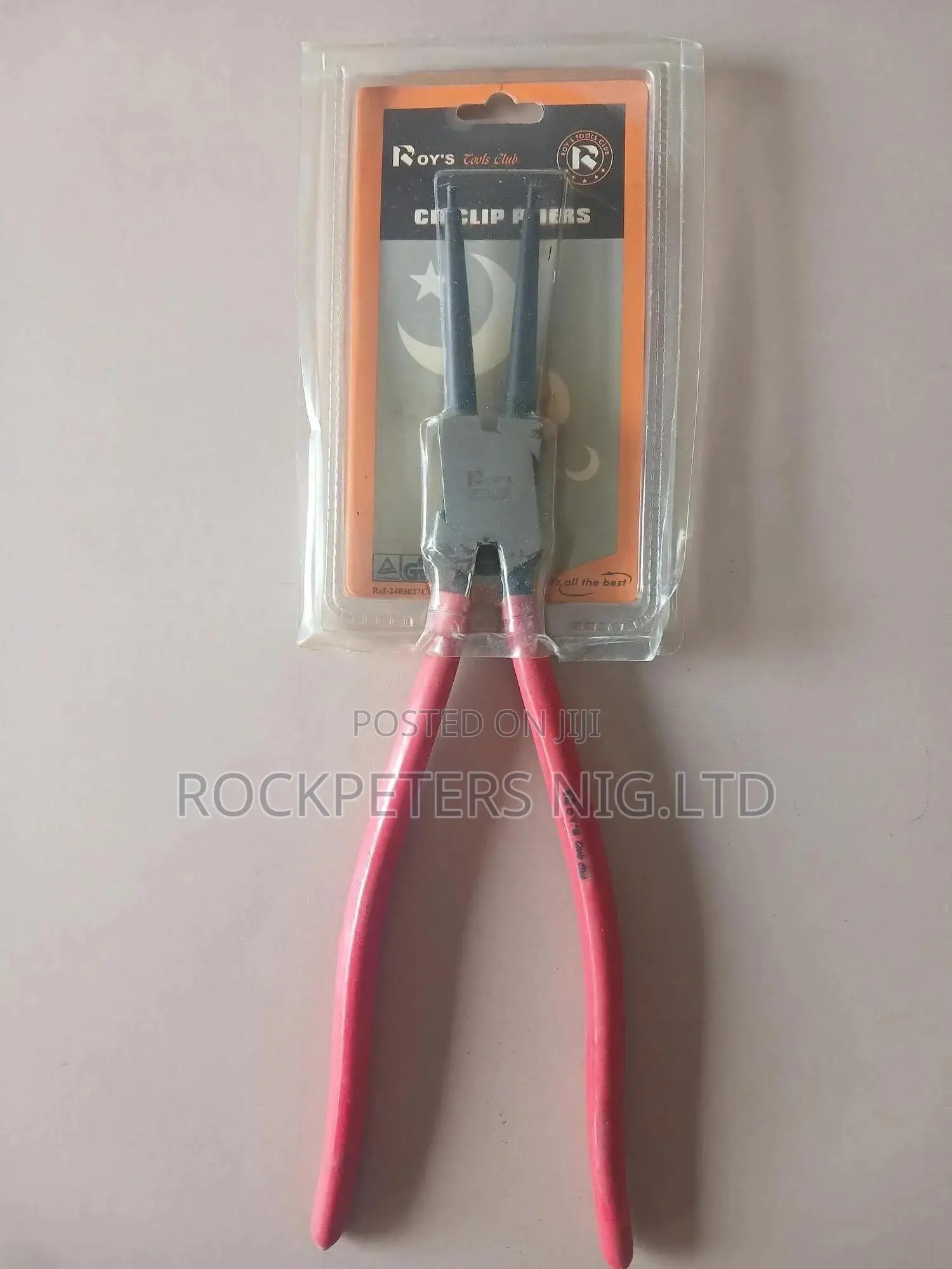 Roys 13" Straight Nose External Circlip Plier 330mm