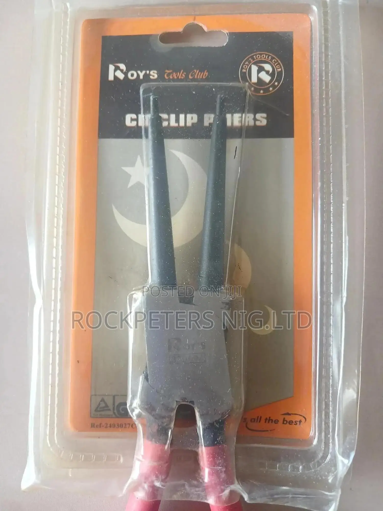 Roys 13" Straight Nose External Circlip Plier 330mm