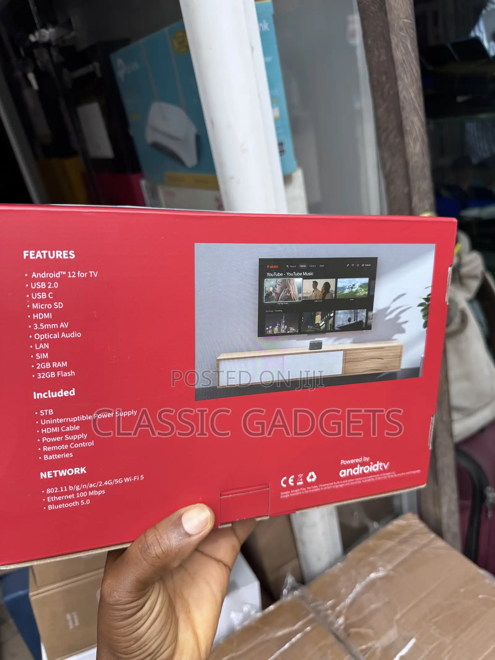 Android Smart TV Box - Airtel Xstream