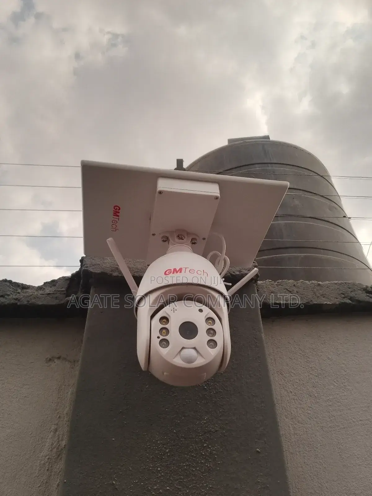 CCTV Installer Solar PTZ Camera 360°