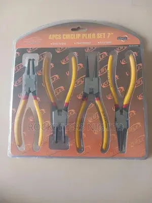 Uliflex 7" 4pcs Circlip Plier Set