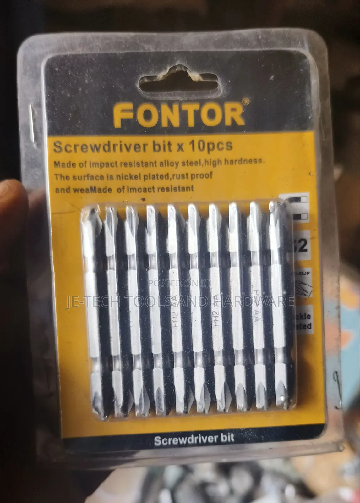 10pcs Long Hex Bits