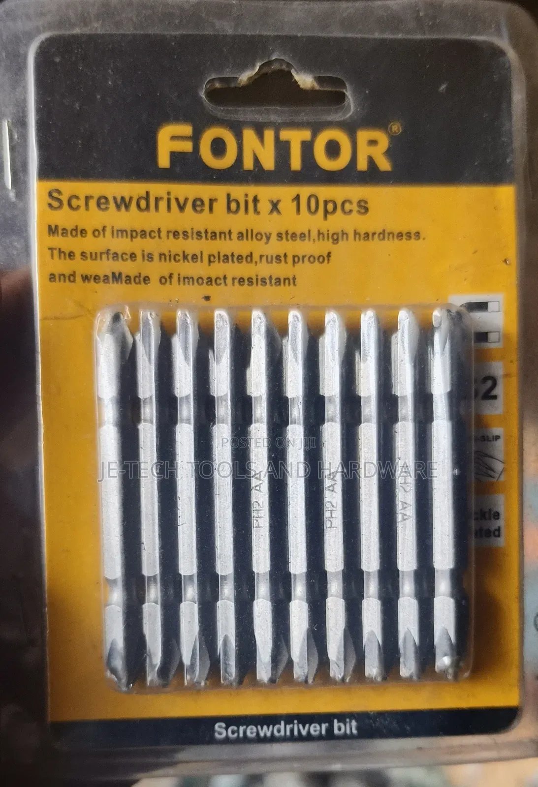 10pcs Long Hex Bits