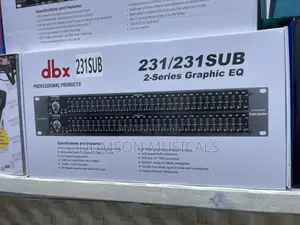 DBX Professional Equalizer 4 Way 231/312sub