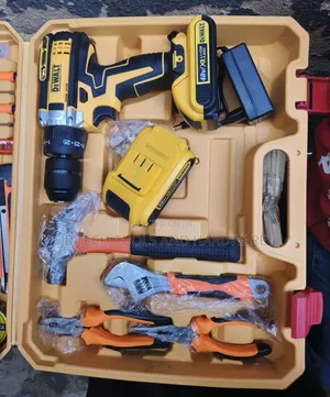 Dewalt Cordless Drill 48V Tools Set With Iron Chuck