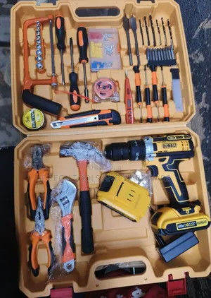 Dewalt Cordless Drill 48V Tools Set With Iron Chuck