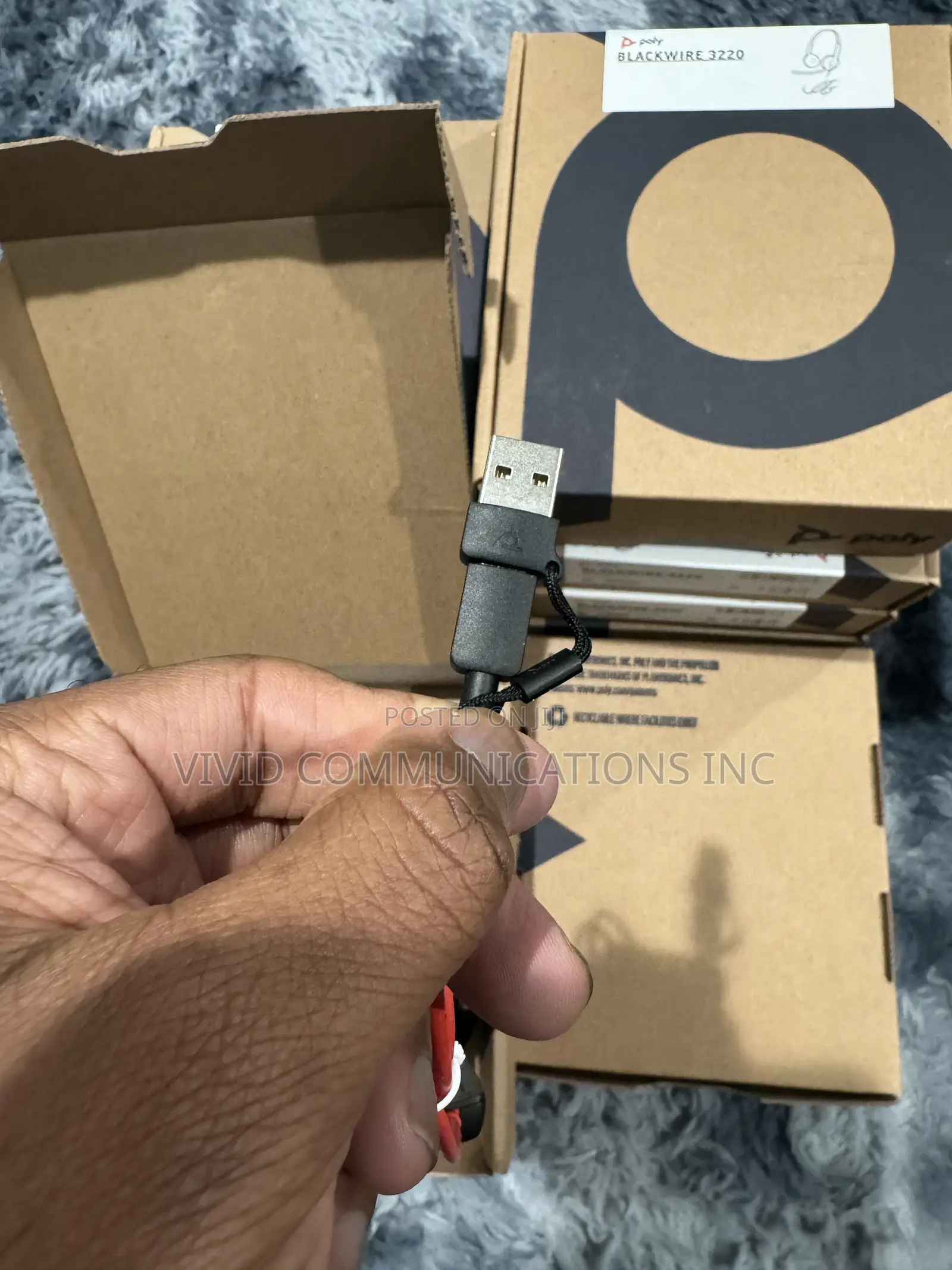 Poly Blackwire 3220 Wired Headset - USB USB-C