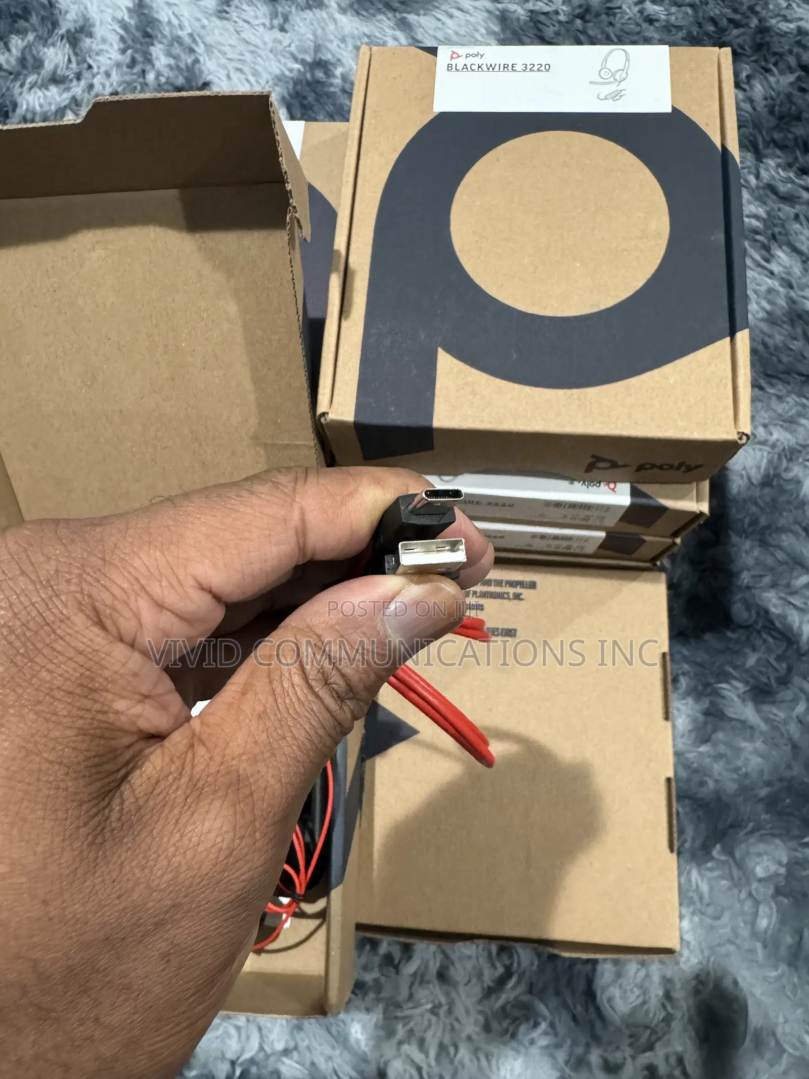 Poly Blackwire 3220 Wired Headset - USB USB-C