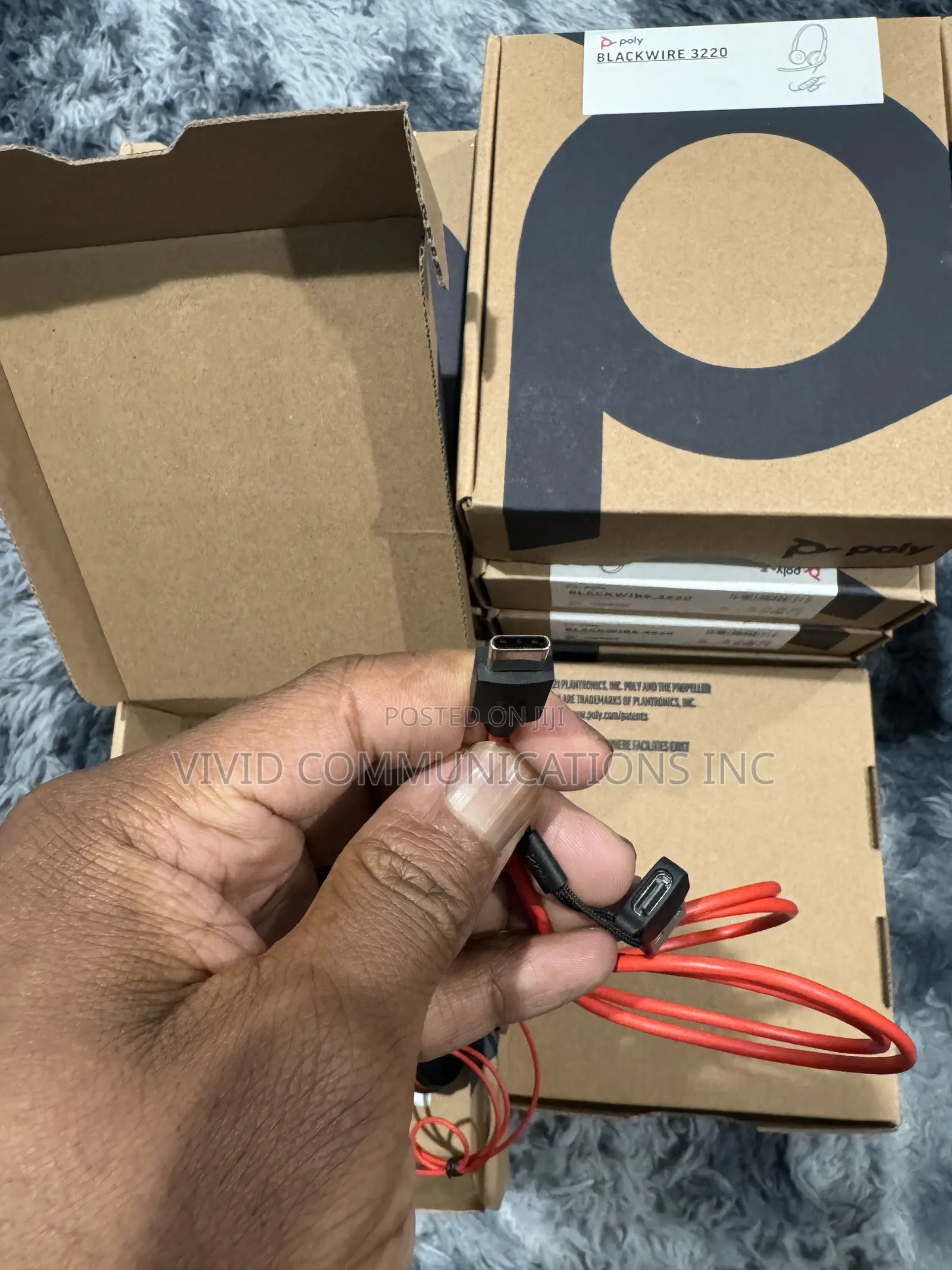 Poly Blackwire 3220 Wired Headset - USB USB-C