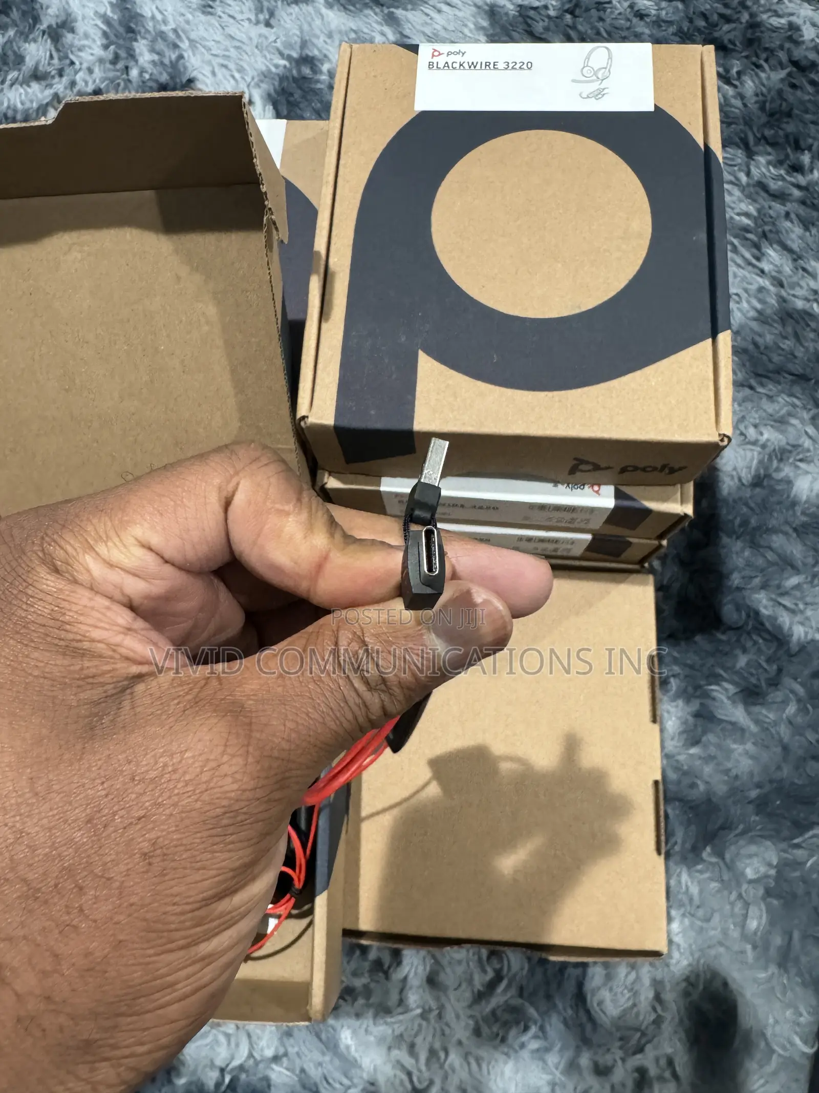 Poly Blackwire 3220 Wired Headset - USB USB-C