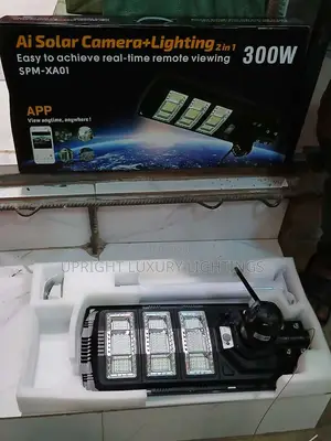 300watts Solar Light With CCTV