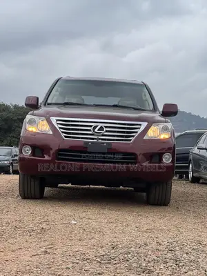 Lexus LX 570 2011 Red