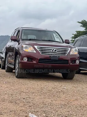 Lexus LX 570 2011 Red