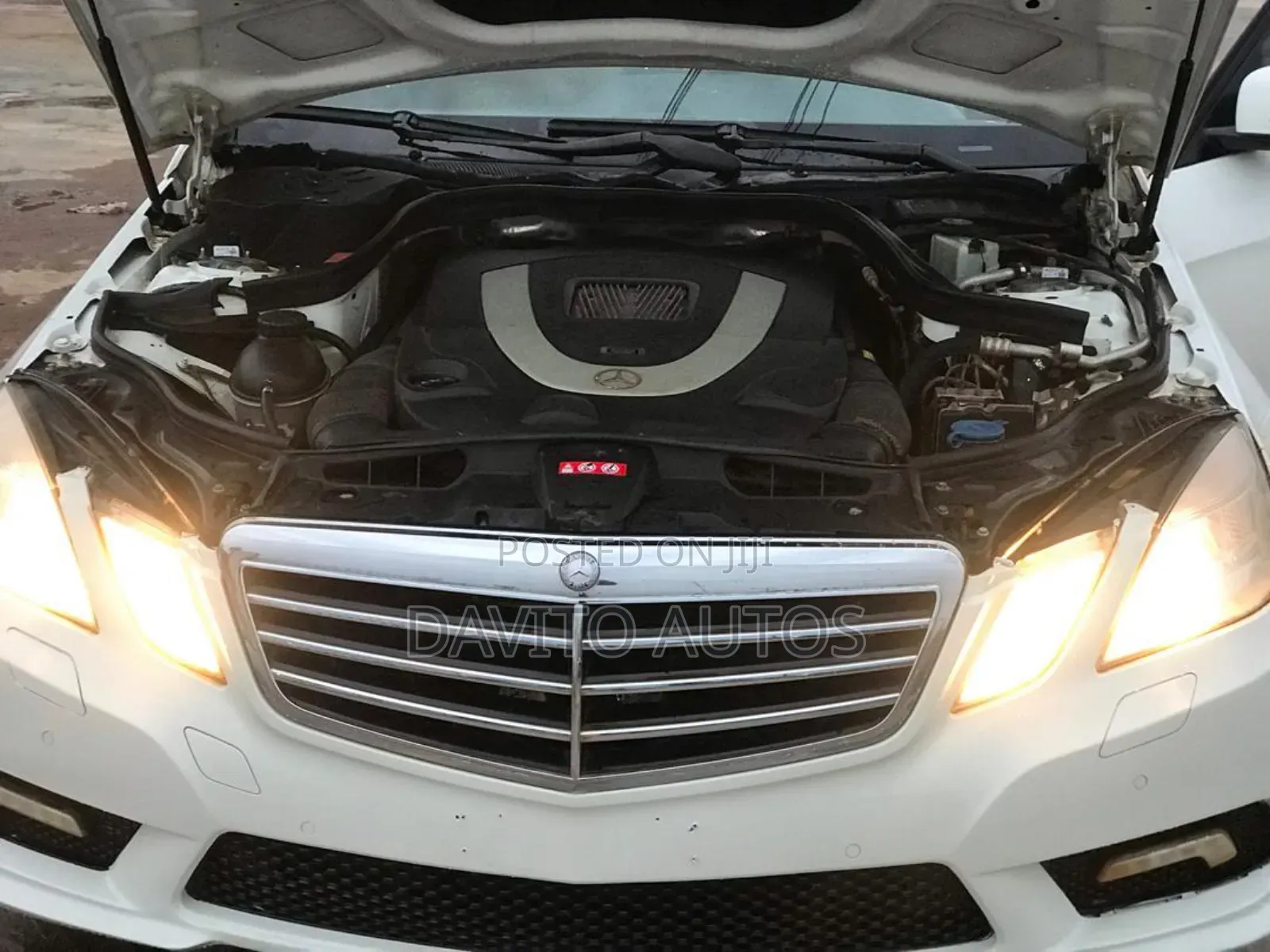 Mercedes-Benz E350 2012 White