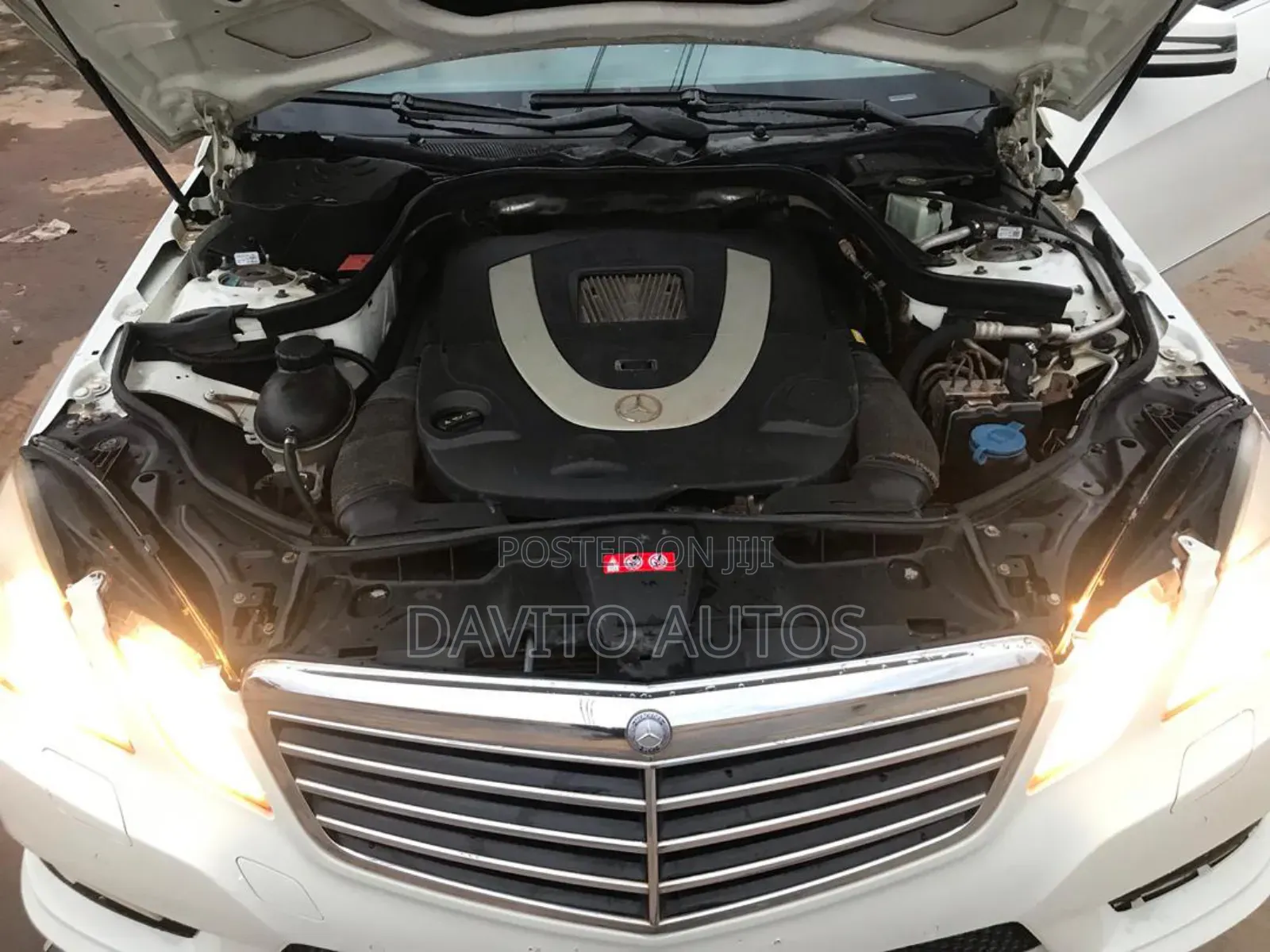 Mercedes-Benz E350 2012 White