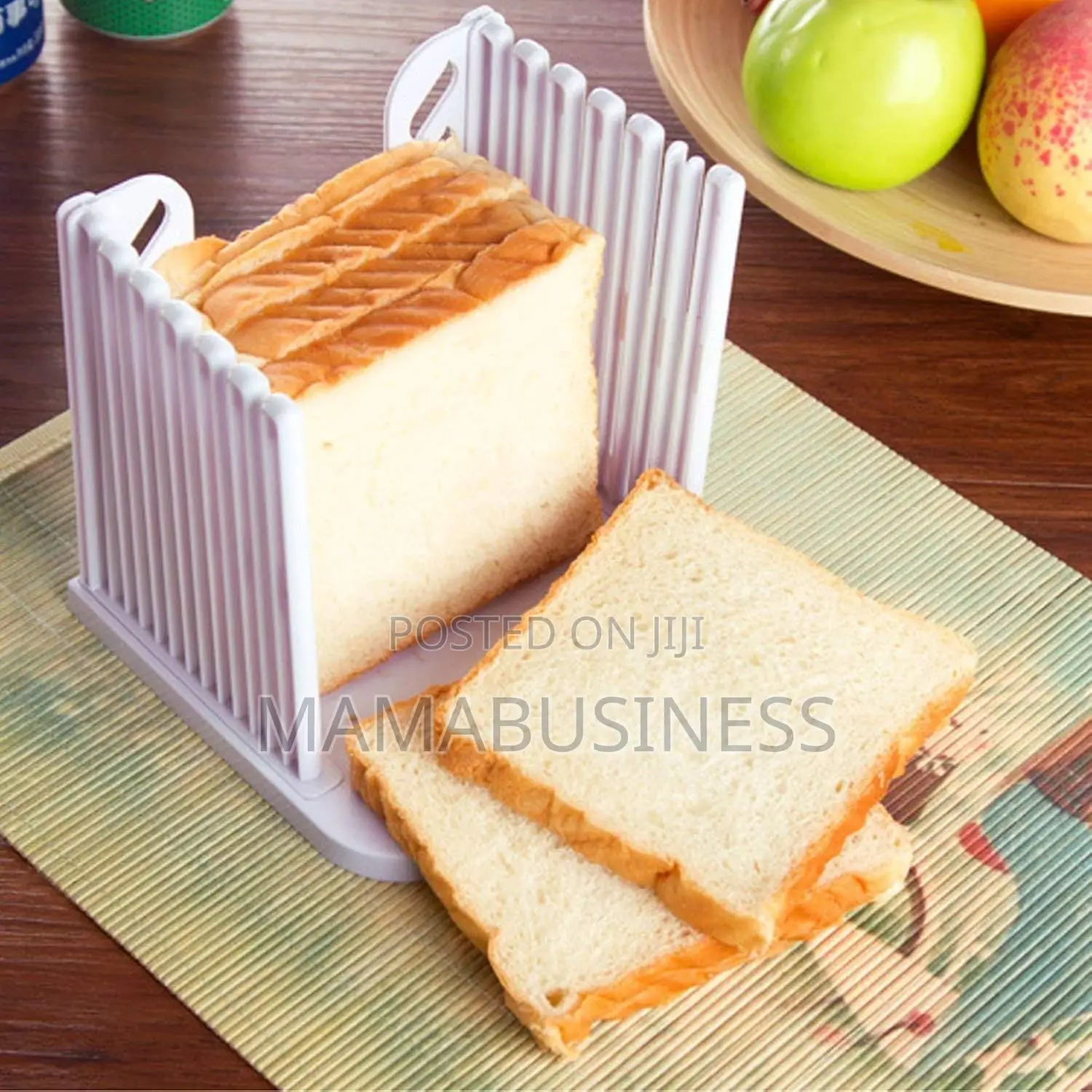 Foldable Adjustable Plastic Bread Slicer