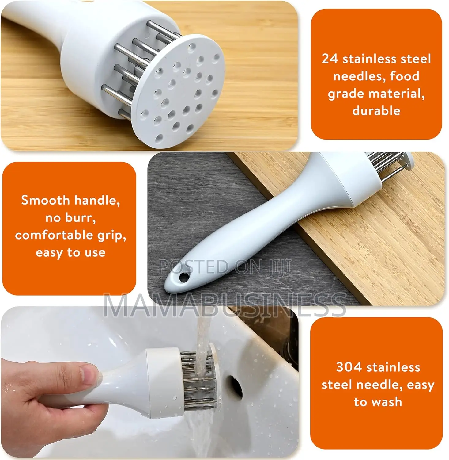 Stainless Steel Meat Tenderizer Needle