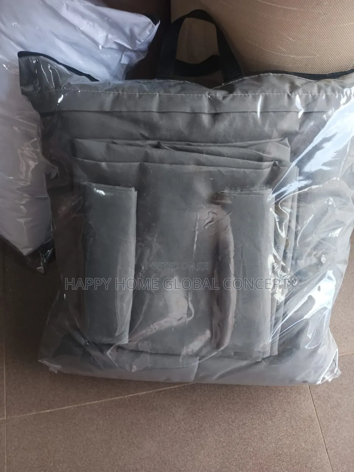 Plain Ash Duvet Set 4 by 6, 6 By7