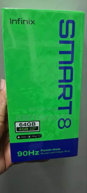 Photo - New Infinix Smart 8 64 GB Black